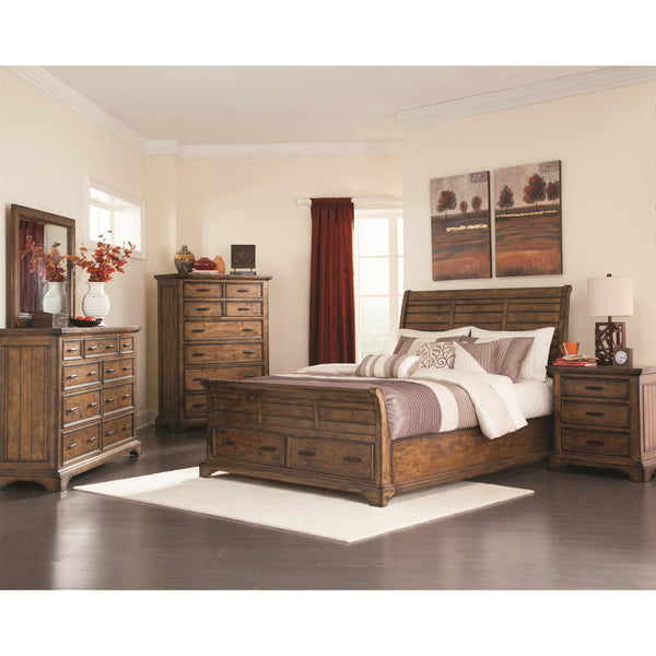 Coaster Furniture Elk Grove 203891Q 6 pc Queen Sleigh Bedroom Set with Storage IMAGE 1