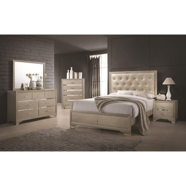 Coaster Furniture Beaumont 205291KE 6 pc King Upholstered Bedroom Set IMAGE 1