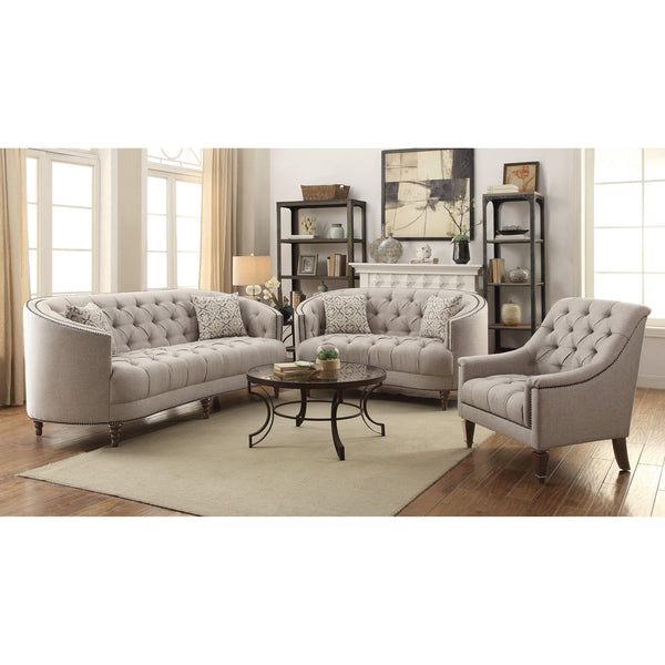 Coaster Furniture Avonlea 505641 3 pc Living Room Set IMAGE 1