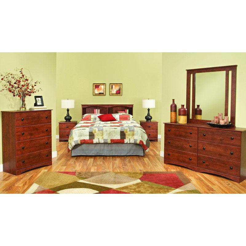 Perdue Woodworks Cinnamon Fruitwood Dresser Mirror 11022 IMAGE 4