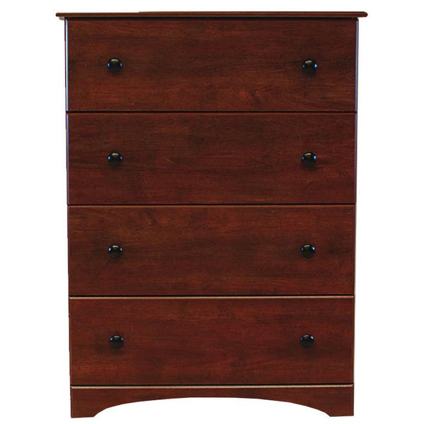 Perdue Woodworks Cinnamon Fruitwood 4-Drawer Chest 11324 IMAGE 1