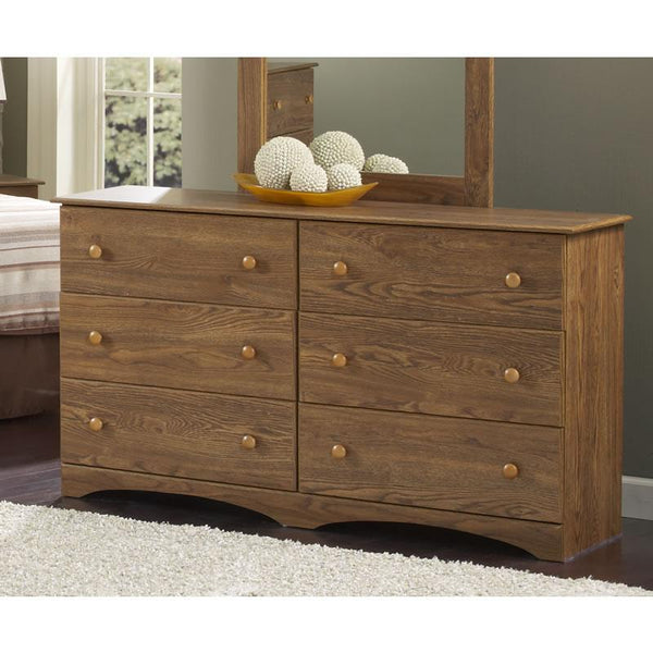Perdue Woodworks Autumn Oak 6-Drawer Dresser 12586 IMAGE 1