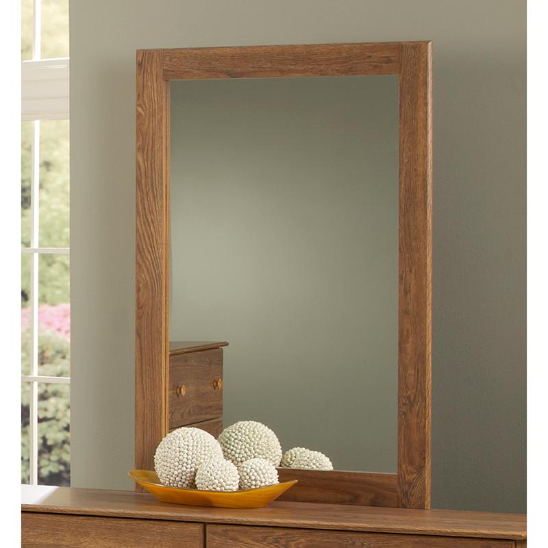 Perdue Woodworks Autumn Oak Dresser Mirror 12020 IMAGE 1