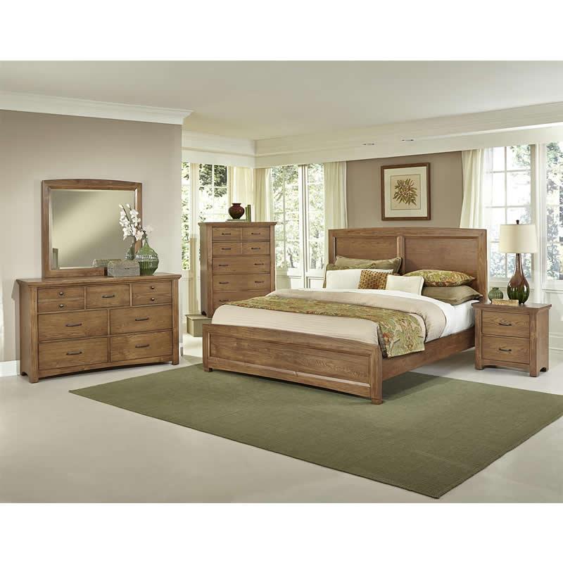 Vaughan-Bassett Transitions King Panel Bed BB63-668/866/922/MS1 IMAGE 3