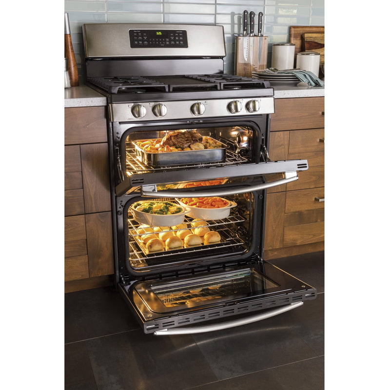 GE 30-inch Freestanding Gas Range with Convection Technology JGB860EEJES IMAGE 17