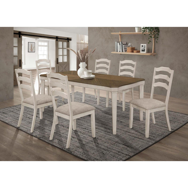 Coaster Furniture Ronnie 108051-S7 7 pc Dining Set IMAGE 1
