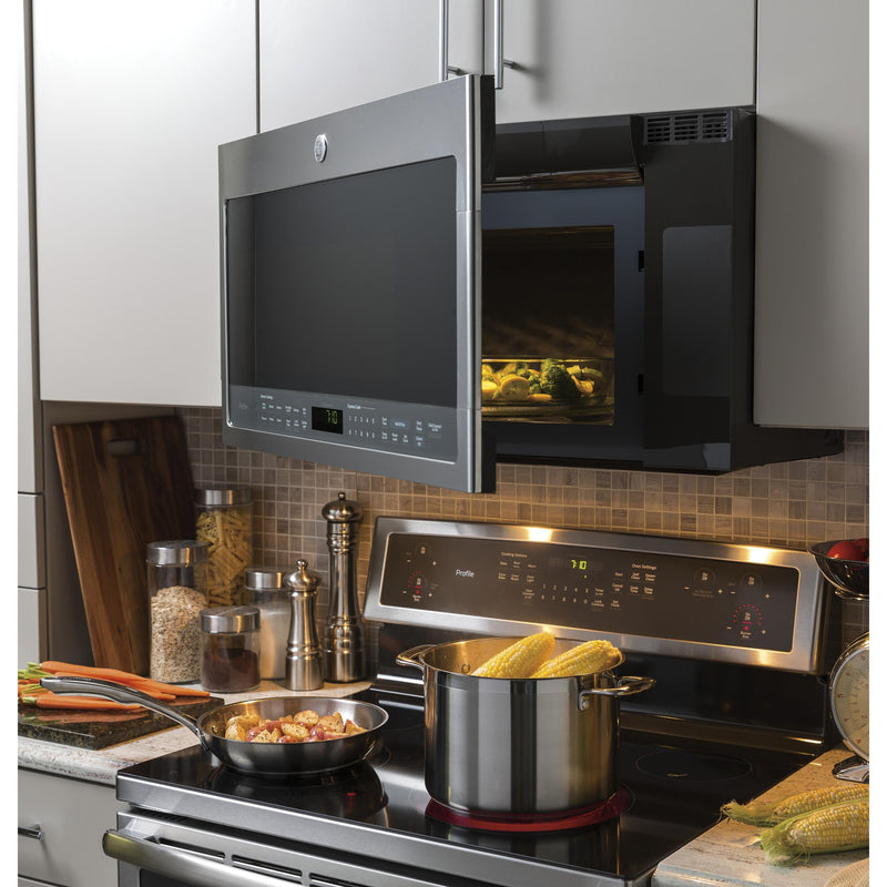 GE Profile 30-inch, 2.1 cu.ft. Over-the-Range Microwave Oven with Chef Connect PVM9005SJSS IMAGE 10