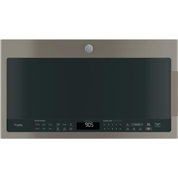 GE Profile 30-inch, 2.1 cu.ft. Over-the-Range Microwave Oven with Chef Connect PVM9005EJES IMAGE 1