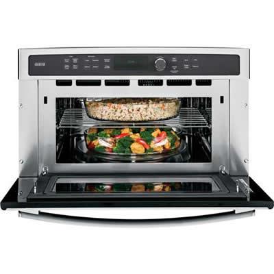 GE Profile 30-inch, 1.7 cu. ft. Built-In Microwave Oven with Convection PSB9240SFSS IMAGE 2