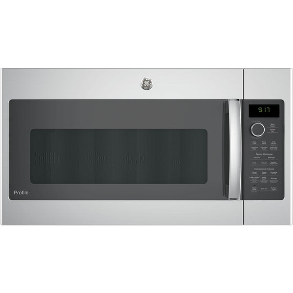GE Profile 30-inch, 1.7 cu.ft. Over-the-Range Microwave Oven with Convection Technology PVM9179SKSS IMAGE 1