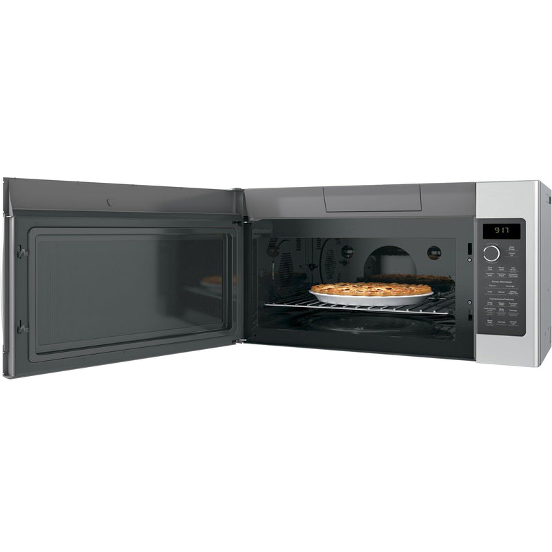 GE Profile 30-inch, 1.7 cu.ft. Over-the-Range Microwave Oven with Convection Technology PVM9179SKSS IMAGE 2