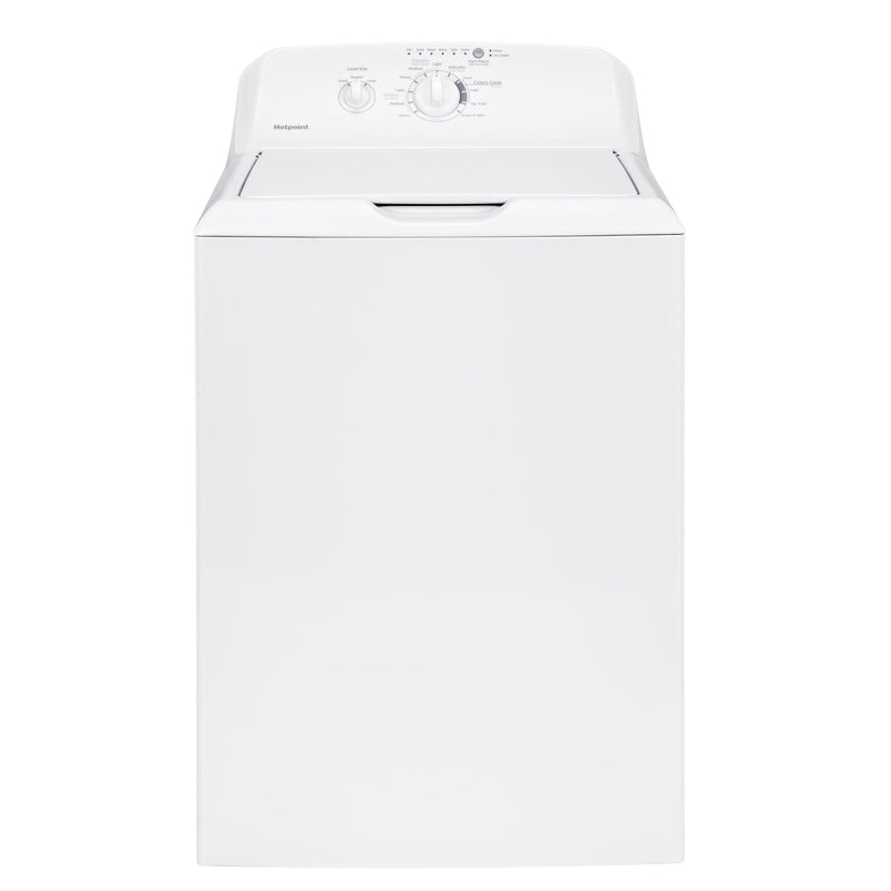 Hotpoint 3.8 cu. ft. Top Loading Washer HTW200ASKWW IMAGE 1