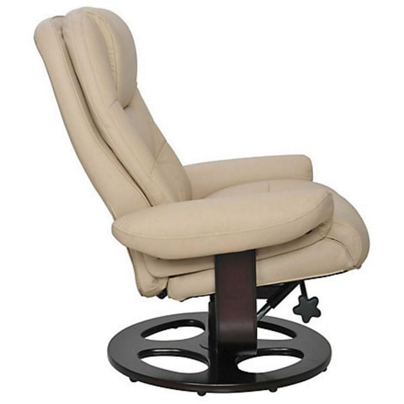 Barcalounger Jacque II Swivel Leather Recliner 15-8021-3601-81 IMAGE 3