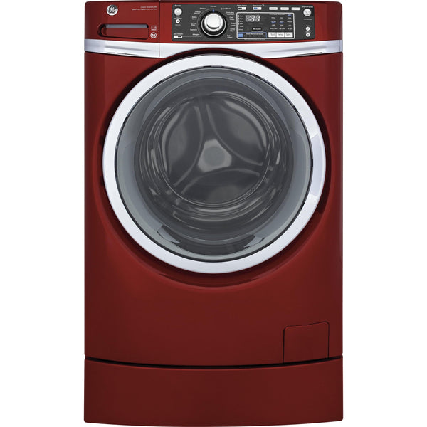 GE 4.9 cu. ft. Front Loading Washer with Steam GFW490RPKRR IMAGE 1