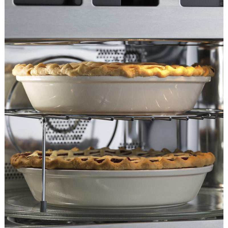 GE Profile 30-inch, 1.7 cu. ft. Built-In Microwave Oven with Convection PWB7030SLSS IMAGE 3