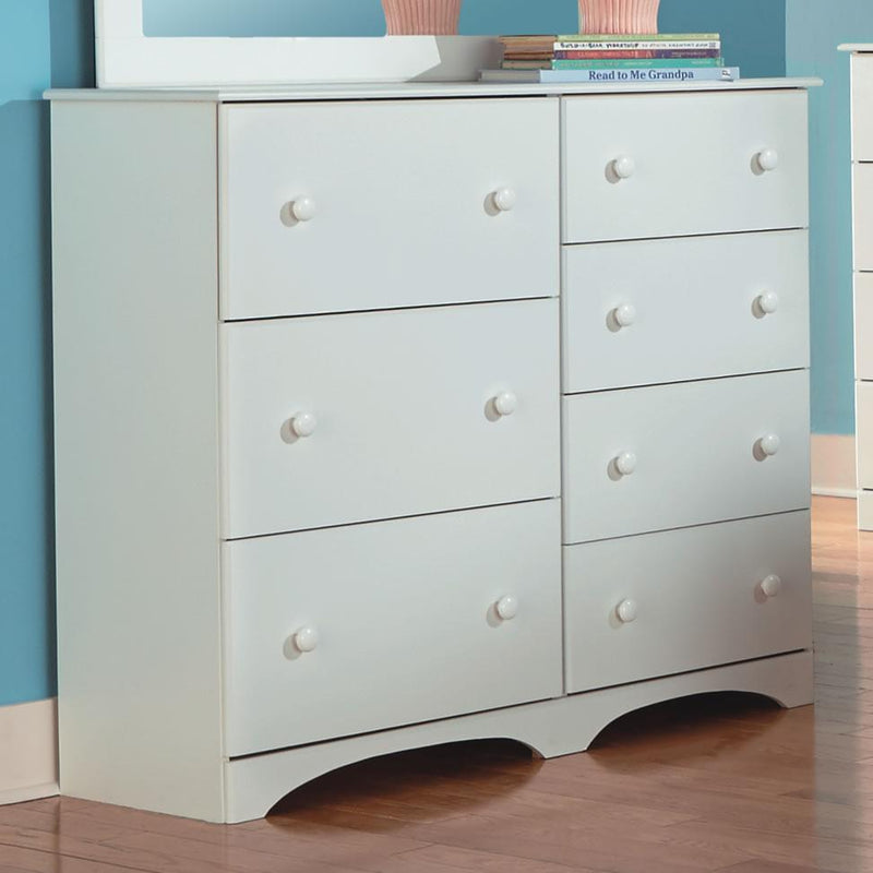 Perdue Woodworks White 7-Drawer Kids Chest 14487 IMAGE 2