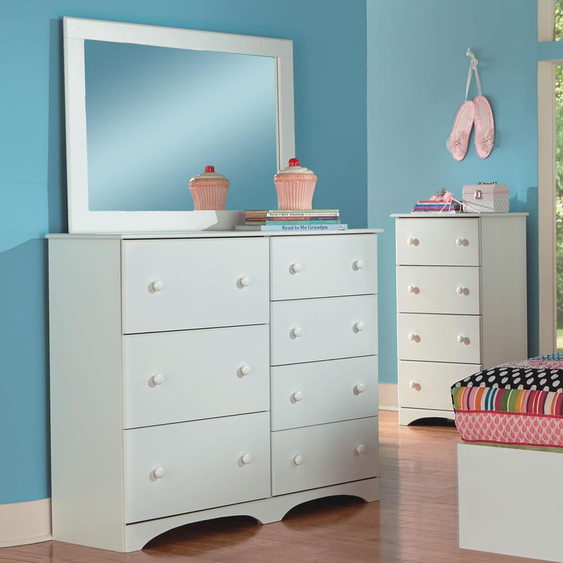 Perdue Woodworks White 7-Drawer Kids Chest 14487 IMAGE 3