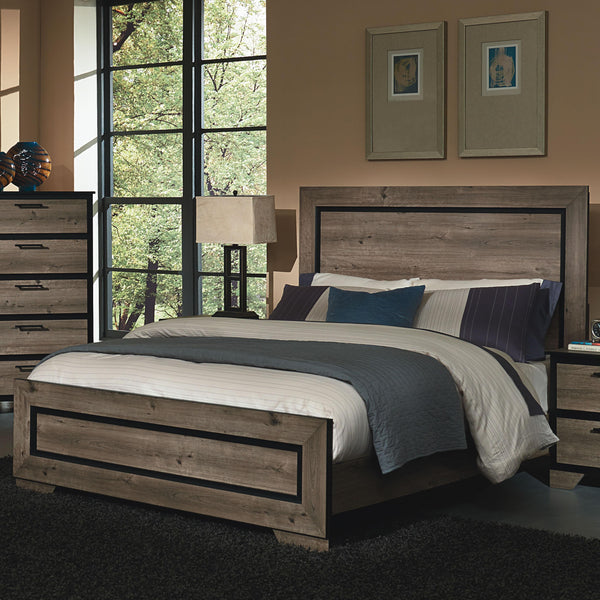 Perdue Woodworks Greyson Queen Panel Bed 43030/43030FB/QRWA IMAGE 1