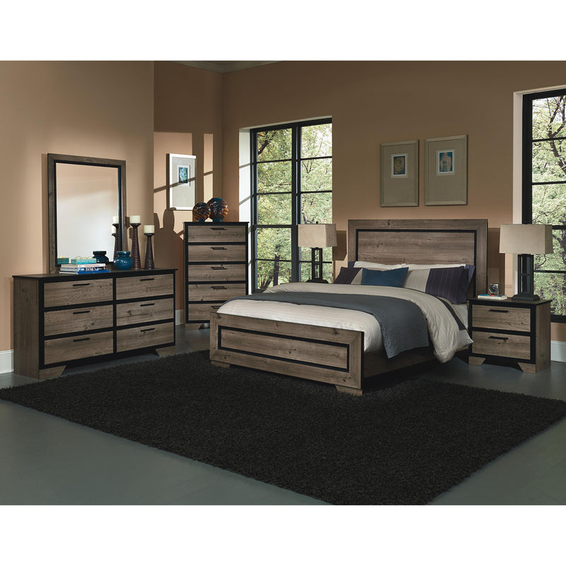 Perdue Woodworks Greyson Queen Panel Bed 43030/43030FB/QRWA IMAGE 2