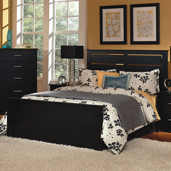 Perdue Woodworks Silhouette Queen Panel Bed 72030/72030FB/QRWB IMAGE 1