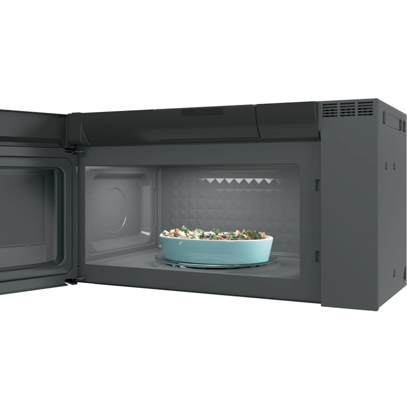 GE Profile 30-inch, 2.1 cu.ft. Over-the-Range Microwave Oven with Chef Connect PVM9005BLTS IMAGE 2