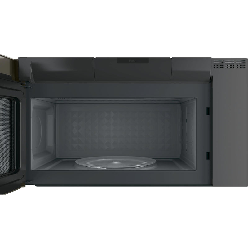 GE Profile 30-inch, 2.1 cu.ft. Over-the-Range Microwave Oven with Chef Connect PVM9005BLTS IMAGE 4