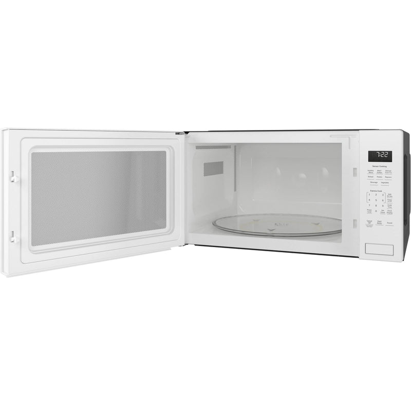 GE Profile 24-inch, 2.2 cu.ft. Built-In Microwave Oven with Sensor Cooking PEB7227DLWW IMAGE 2