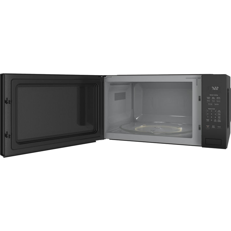 GE Profile 24-inch, 2.2 cu.ft. Built-In Microwave Oven with Sensor Cooking PEB7227DLBB IMAGE 2