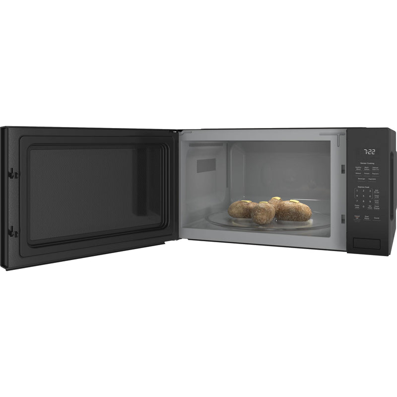 GE Profile 24-inch, 2.2 cu.ft. Built-In Microwave Oven with Sensor Cooking PEB7227DLBB IMAGE 3