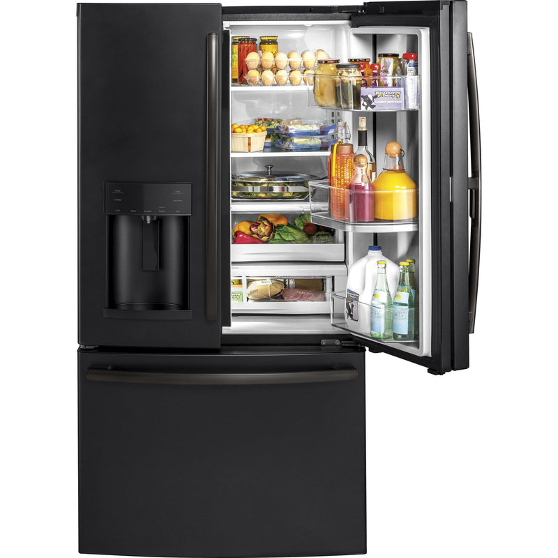 GE 36-inch, 27.8 cu. ft. French 3-Door Refrigerator GFD28GELDS IMAGE 7
