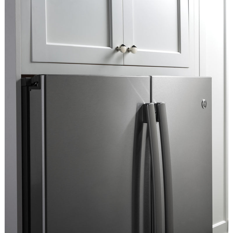 GE Profile 36-inch, 27.8 cu. ft. French 3-Door Refrigerator with Ice and Water PFE28KSKSS IMAGE 8