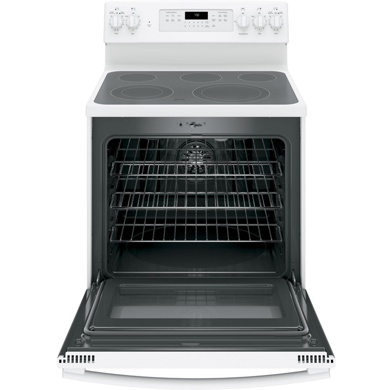 GE 30-inch Freestanding Electric Range with Convection Oven JB750DJWW IMAGE 6