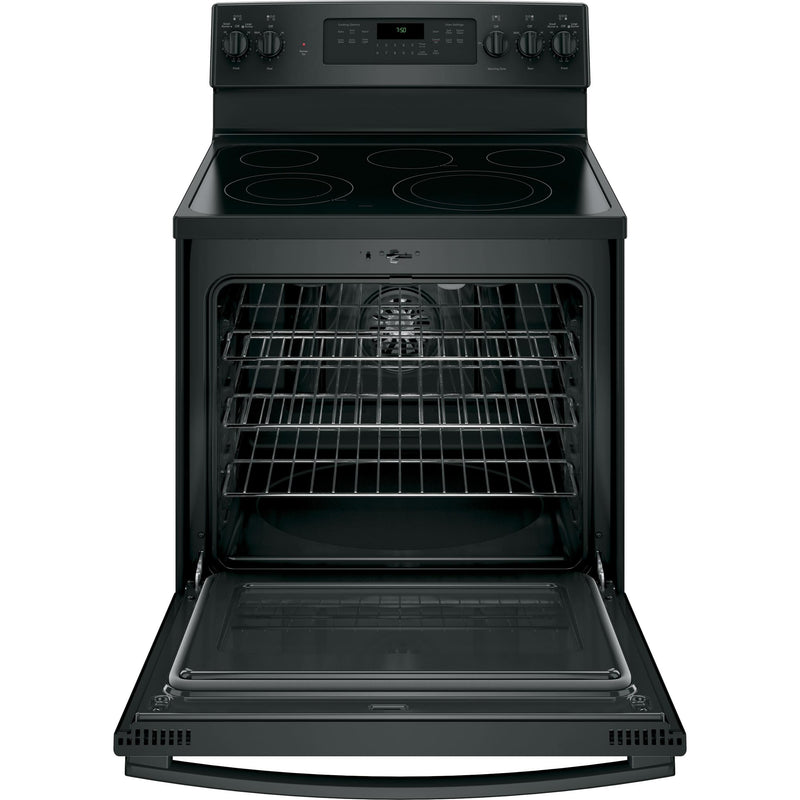 GE 30-inch Freestanding Electric Range with Convection Oven JB750DJBB IMAGE 6