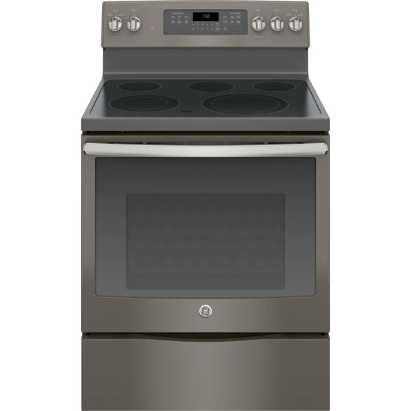 GE 30-inch Freestanding Electric Range with Convection Oven JB750EJES IMAGE 1