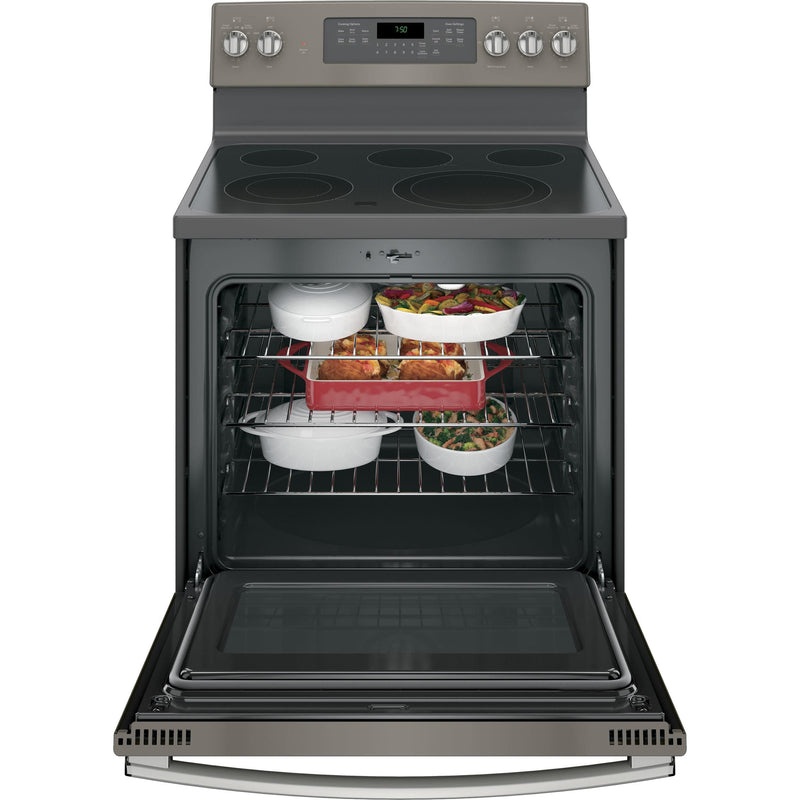 GE 30-inch Freestanding Electric Range with Convection Oven JB750EJES IMAGE 8