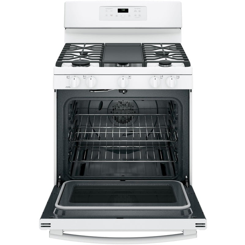 GE 30-inch Freestanding Gas Range with Convection JGB700DEJWW IMAGE 10