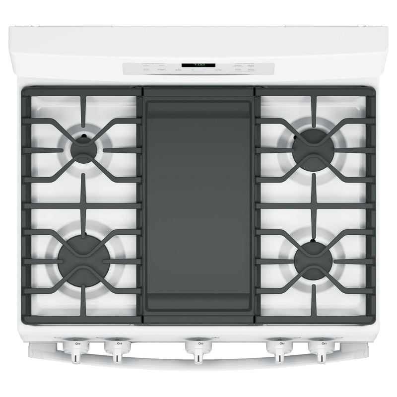 GE 30-inch Freestanding Gas Range with Convection JGB700DEJWW IMAGE 12