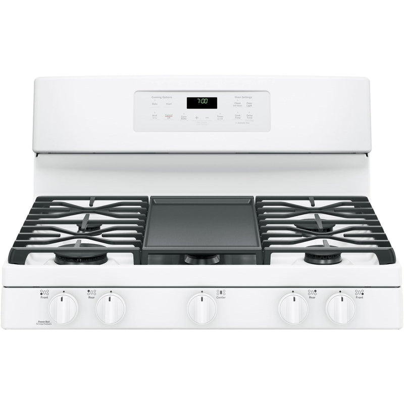 GE 30-inch Freestanding Gas Range with Convection JGB700DEJWW IMAGE 13