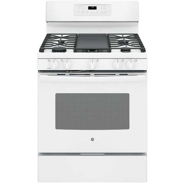 GE 30-inch Freestanding Gas Range with Convection JGB700DEJWW IMAGE 1