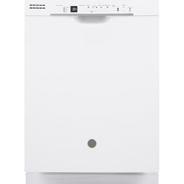 GE 24-inch Built-in Dishwasher with Sanitize Option GDF630PGMWW IMAGE 1