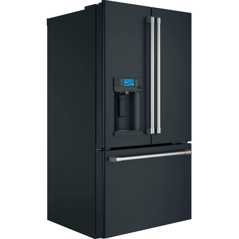 Café 36-inch, 27.8 cu.ft. Freestanding French 3-Door Refrigerator with Hot Water Dispenser CFE28TP3MD1 IMAGE 2