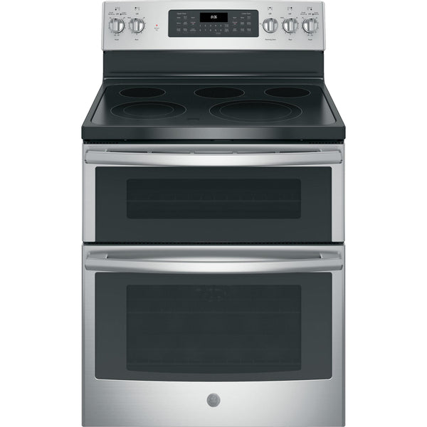 GE 30-inch Freestanding Electric Range with Convection JB860SJSS IMAGE 1