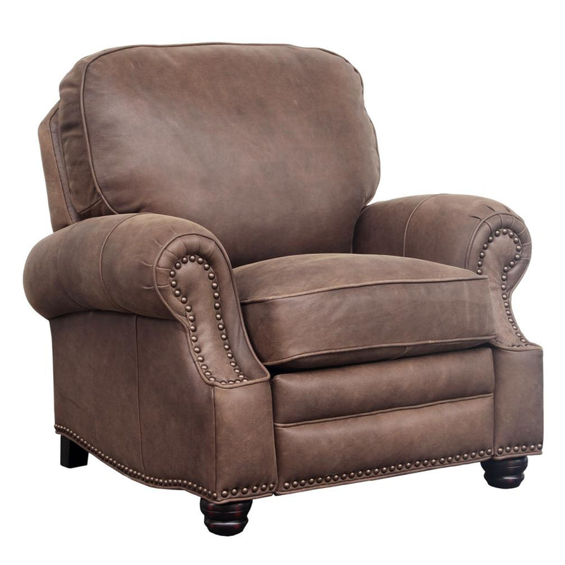 Barcalounger Longhorn Leather Recliner 7-4727-5621-88 IMAGE 2