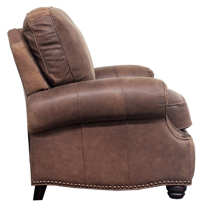 Barcalounger Longhorn Leather Recliner 7-4727-5621-88 IMAGE 3