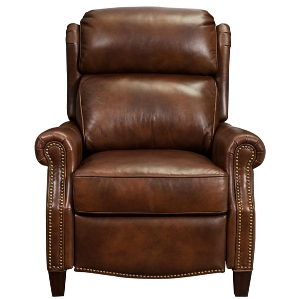 Barcalounger Meade Leather Recliner 7-3058-5460-85 IMAGE 1