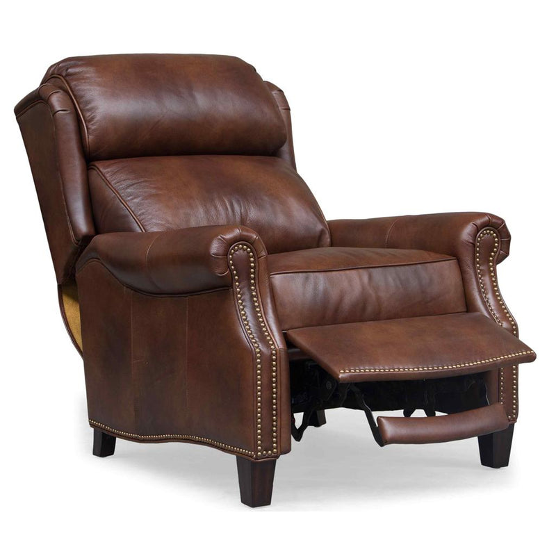 Barcalounger Meade Leather Recliner 7-3058-5460-85 IMAGE 4