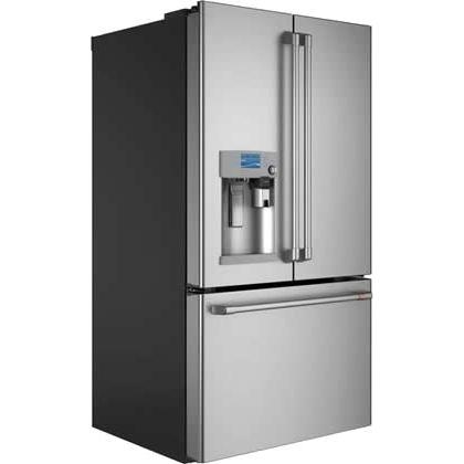 Café 36-inch, 27.8 cu.ft. Freestanding French 3-Door Refrigerator with Keurig® K-Cup® Brewing System CFE28UP2MS1 IMAGE 2
