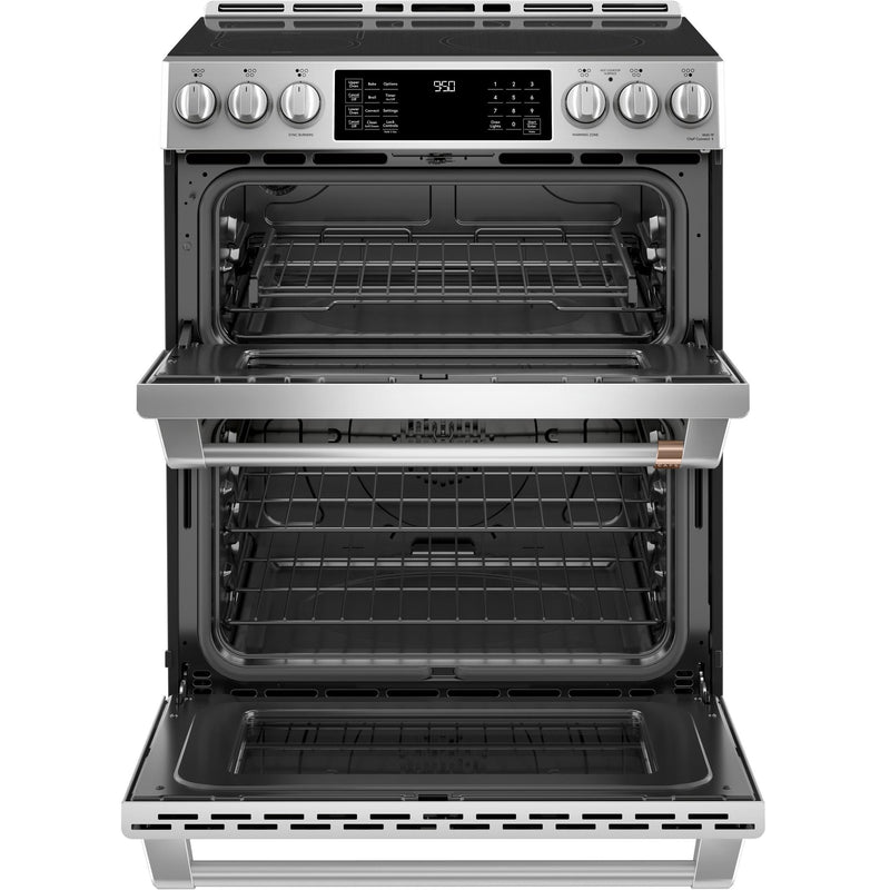 Café 30-inch Slide-in Induction Range with Convection Technology CHS950P2MS1 IMAGE 2