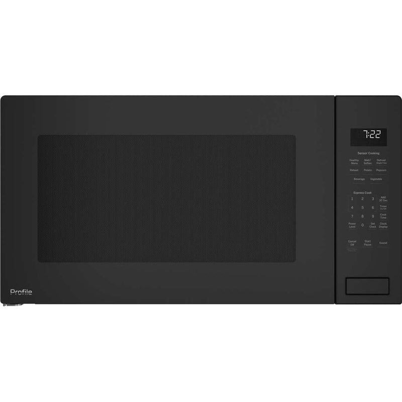 GE Profile 24-inch, 2.2 cu.ft. Built-in Microwave Oven with Sensor Cooking PEB7227ANDD IMAGE 1