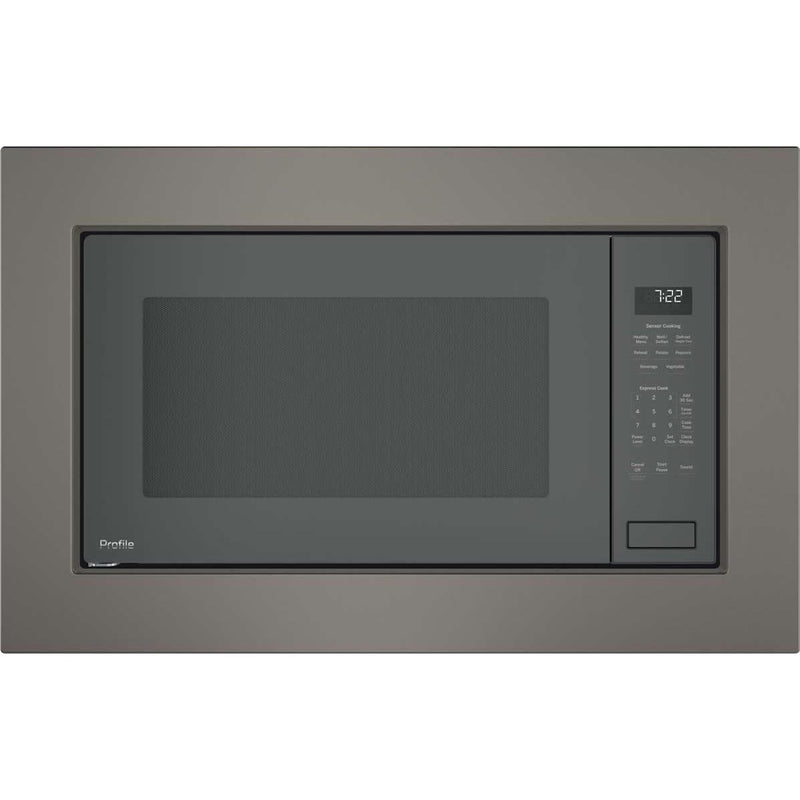 GE Profile 24-inch, 2.2 cu.ft. Built-in Microwave Oven with Sensor Cooking PEB7227ANDD IMAGE 5